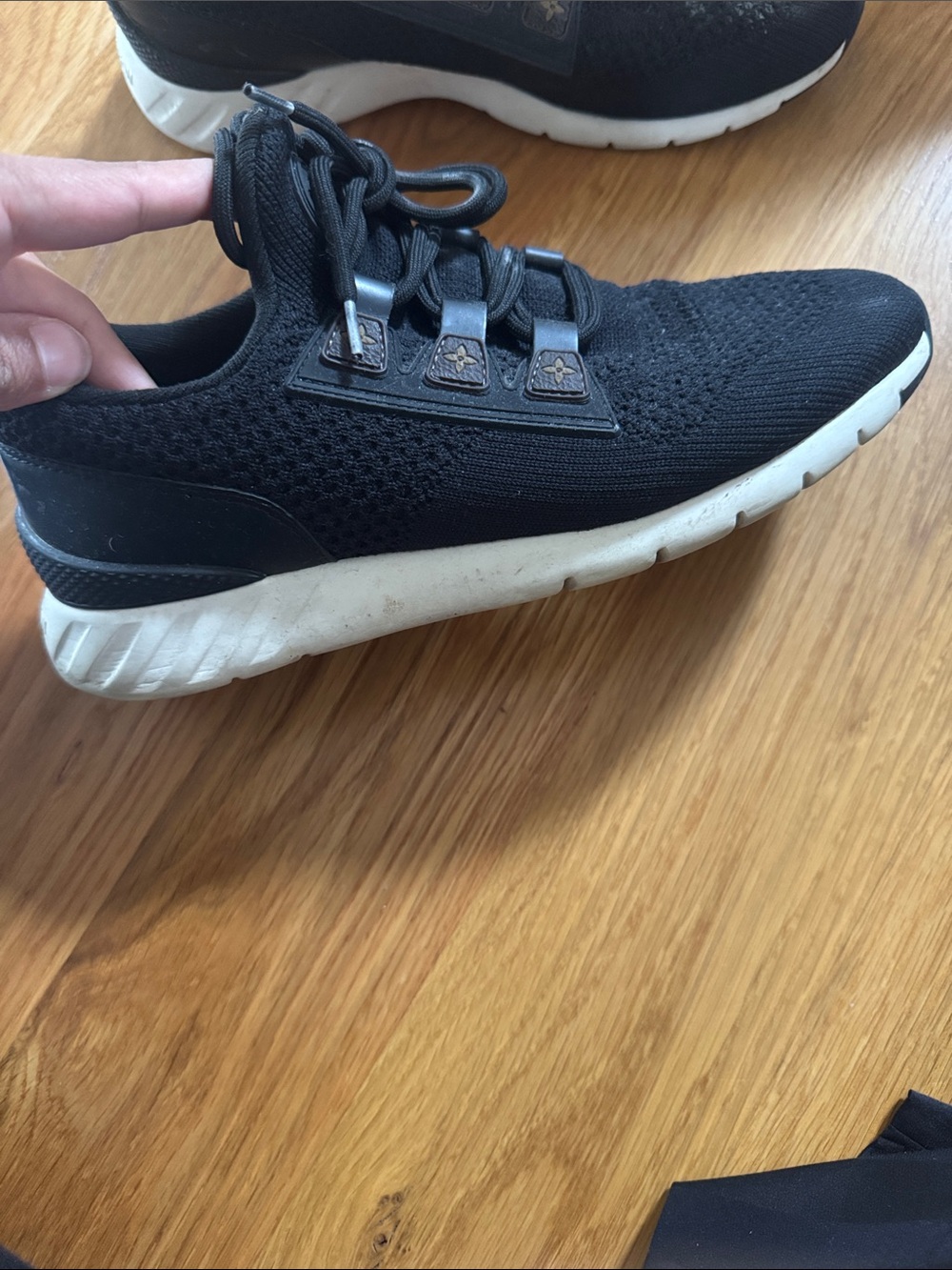 Womens Louis Vuitton lace Up Athletic Sneakers - Lightweight Comfort